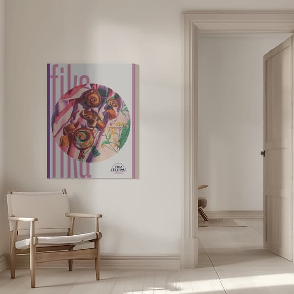 Evening Jazz Canvastavla 50x70 cm