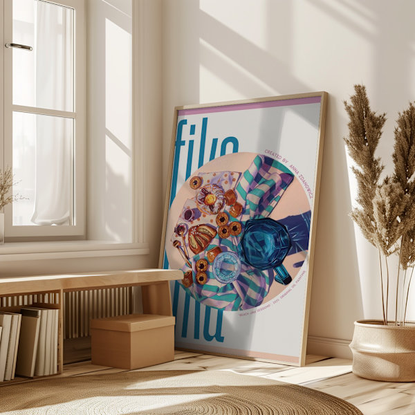 Beach Jam Sessions Poster 50x70 cm