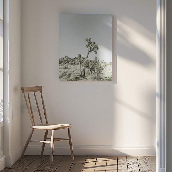 Joshua Tree National Park Vintage Impression Canvastavla 30x40 cm