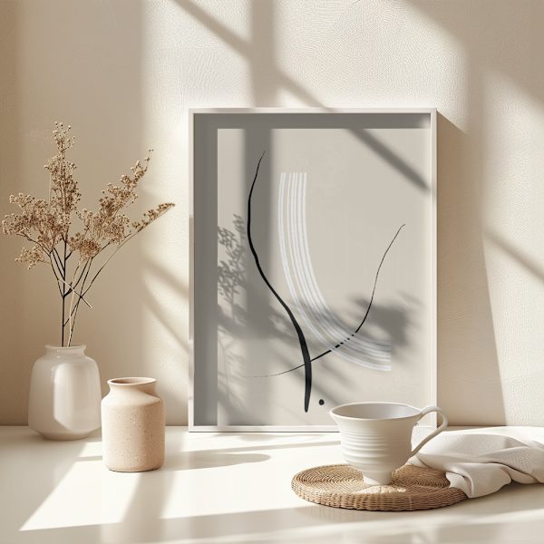 Composition of Lines - The Third Poster 30x40 cm