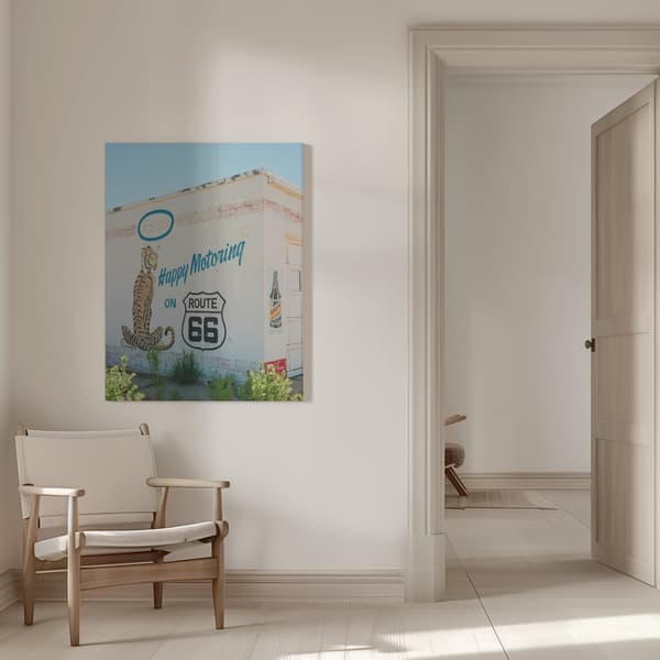 Route 66 VII Canvastavla 50x70 cm
