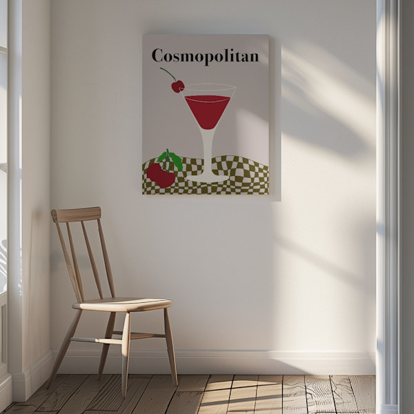 Cosmopolitan Canvastavla 30x40 cm