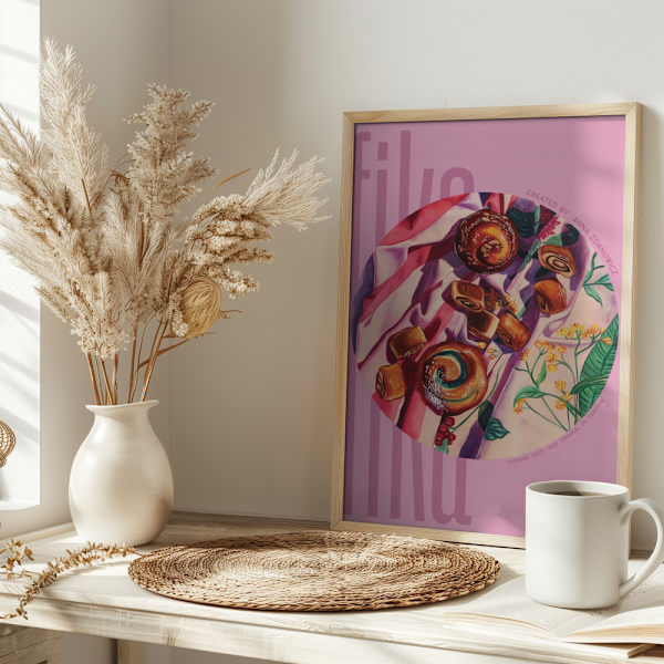 Evening Jazz Poster 30x40 cm