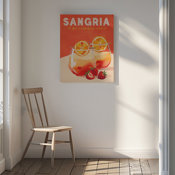 Sangria Canvastavla 30x40 cm