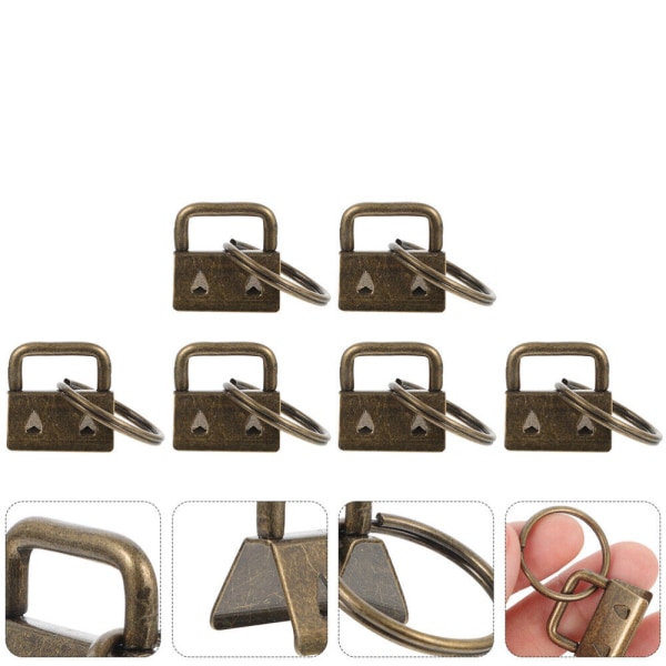 20 st Väska Tillbehör Metallic Ribbon Strap Connector Manual