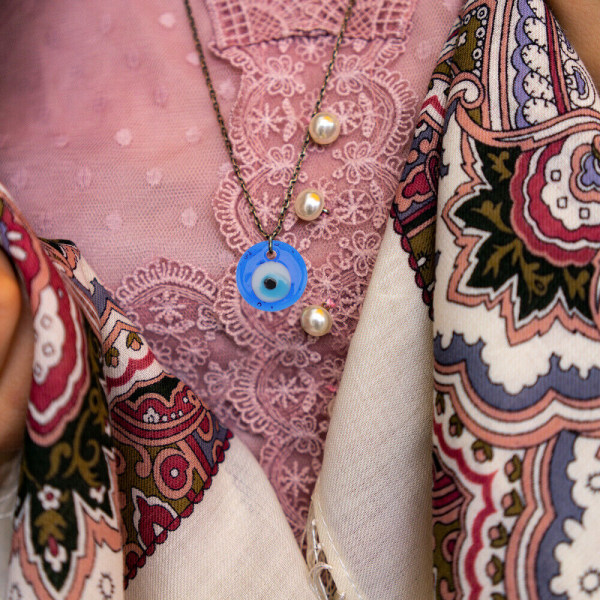 12 st Devil Eye Glas Turkish Pendant Beaded Armband Beads