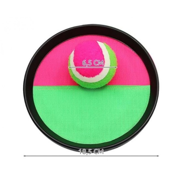 Velcrospel med boll - Utomhuslek flerfärgad