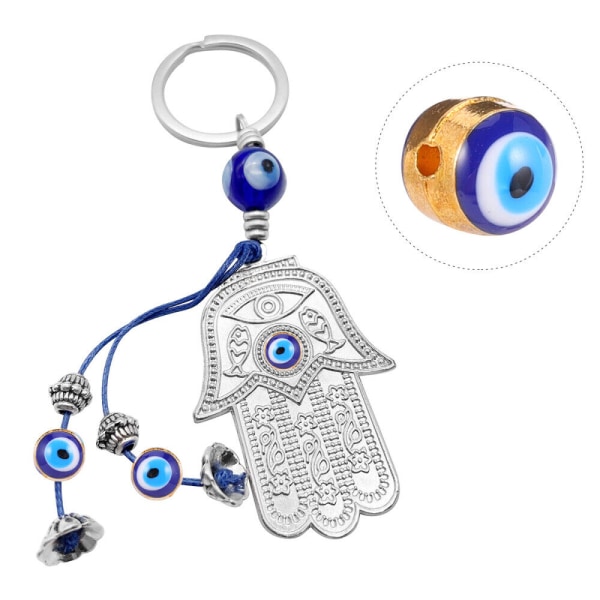 200 st Evil Eye Berlocker Smycken Spacer Beads Halloween hänge