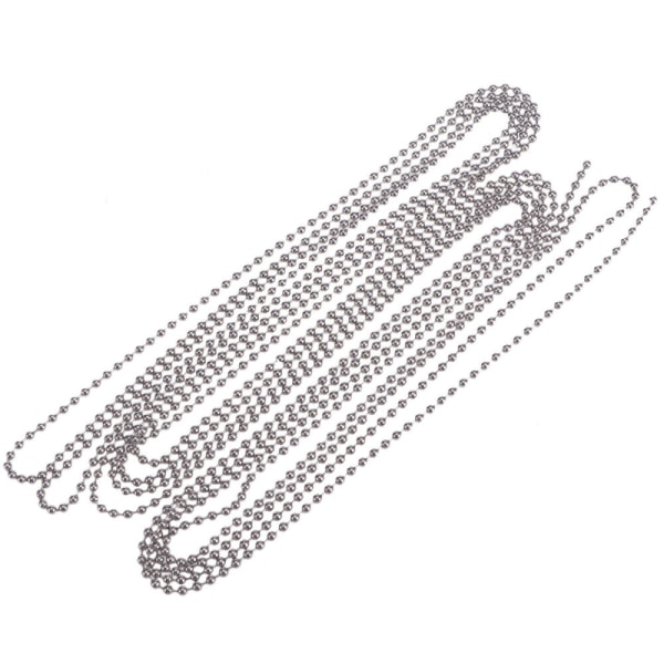 3 meter halsband Extenders Chain Bead Extension Smycken gör armband metall