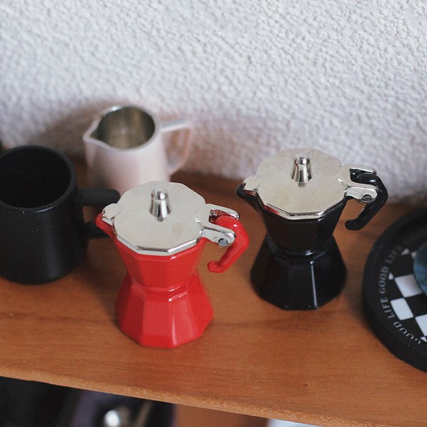 Gör själv Mini Kaffekvarn Dekor Simulering Mini House Ornament Mini House