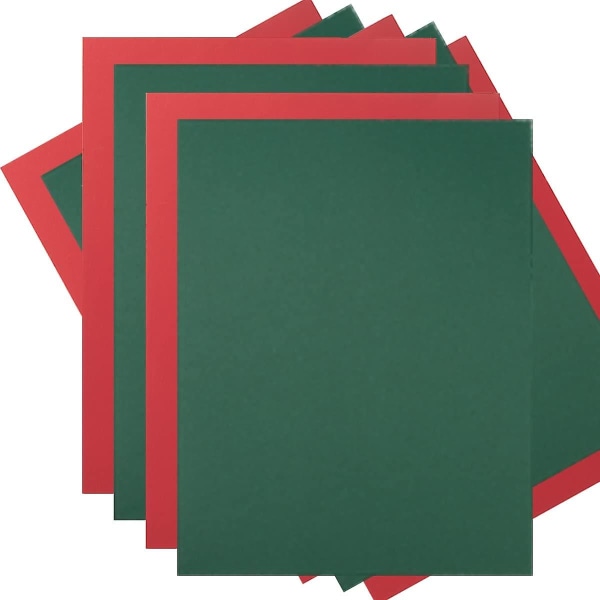 20 ark jul tjockt papper kartong Tom färgad för jul DIY hantverk kort gör