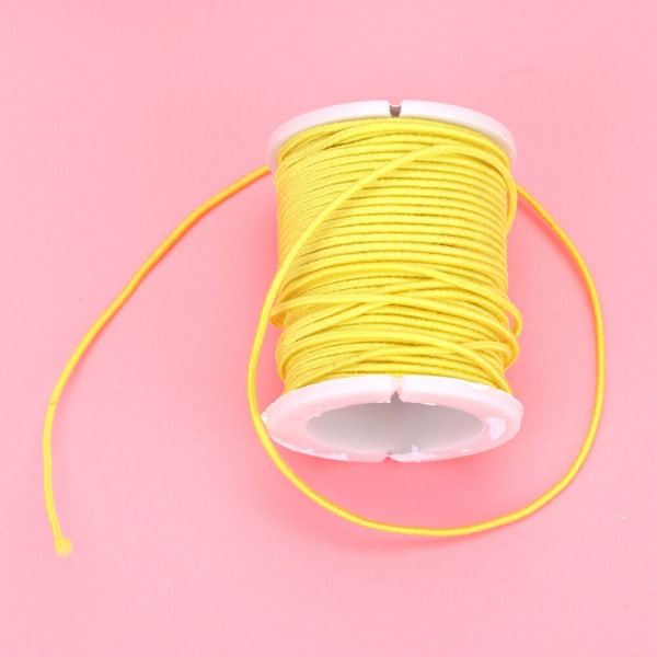 20 ST Elastiskt öronrep Flätad Bungee Cord Knit Spool Craft