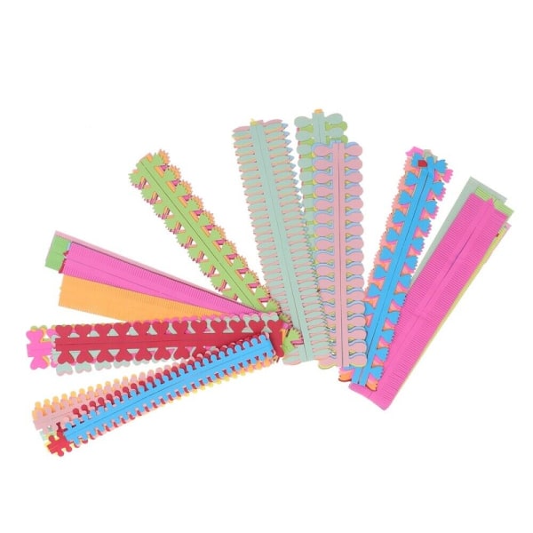 8 påsar DIY Quilling Strips Paper Quilling Paper Quilling Strips