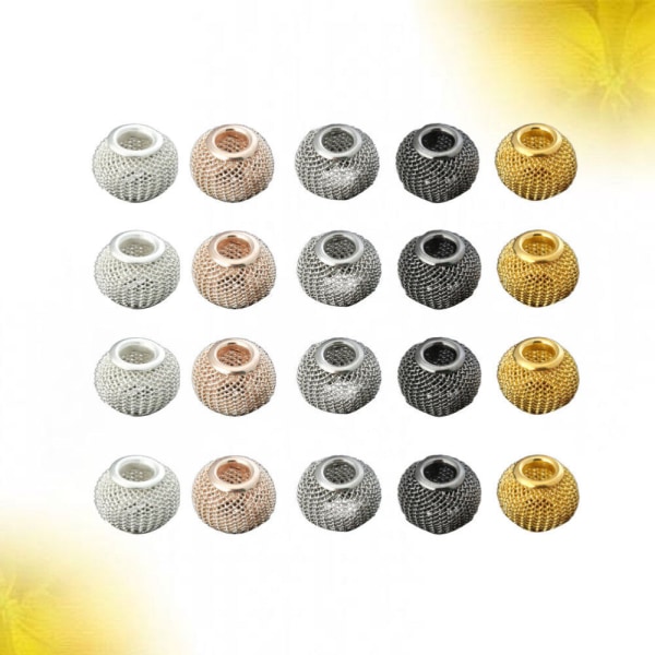 50 st Alloy Spacer Bead Spacers Circle Beads Smycken Barn Barn