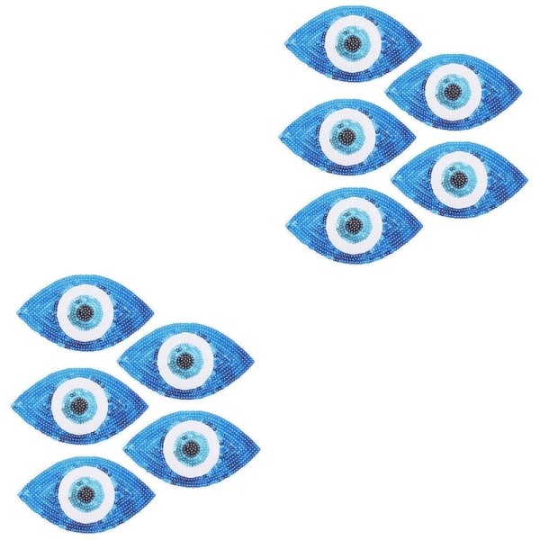 10 st Paljetter Ögonkläder Tillbehör Applikationer Järnlappar