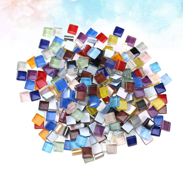10 mm bildramssats Keramiska plattor Hantverk Kristall havsglas