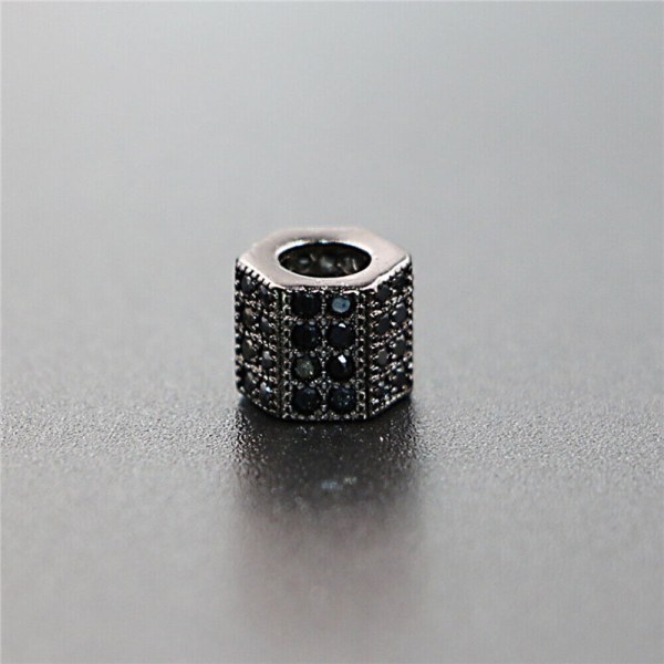 5 st armbandskontaktpärlor Zirconia Cubic smyckestillverkning