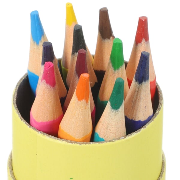 1 ask med student färgglada pennor dagis färgglada pennor målning