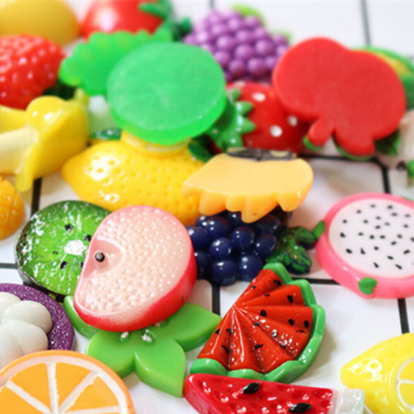 30 st - Me Charm Kawaii Miniature Sweets Clay Brevpappersdekoration
