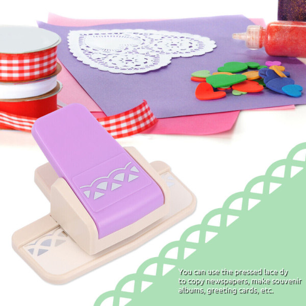 1 st Craft Punch DIY-präglad Mini Manuell Punch Scrapbooks Tillbehör för barn