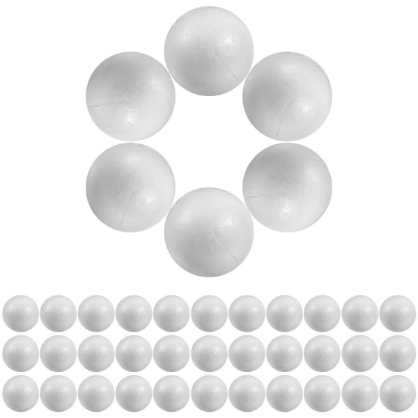50-100 st polystyrenskumbollar runda sfärer gör-det-själv-prylar Modellering hantverksdekor