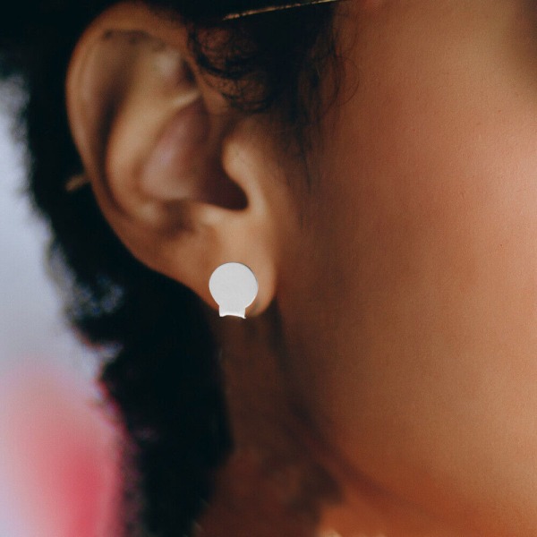 100 set praktiska dekorativa clip-on örhängen för flickor DIY-hantverk