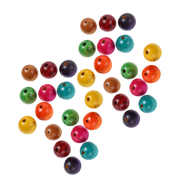 200 st Creative DIY Bead Accessories Gemstone Spridda barnhål