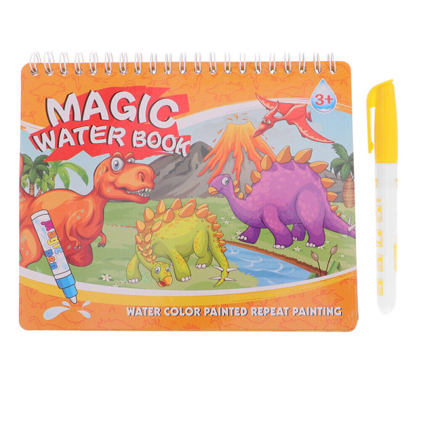 Målarbok Penna Återanvändbar målarböcker Vattenleksak för barn