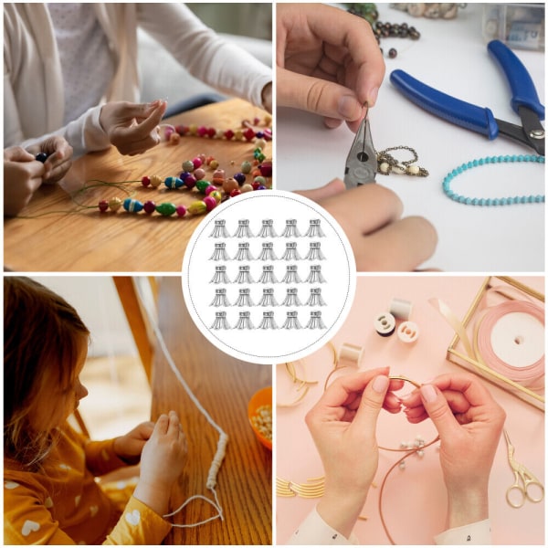 30st DIY-armband Pärlor Bead Cones för smyckenstillverkning Spacer Beads Kepsar