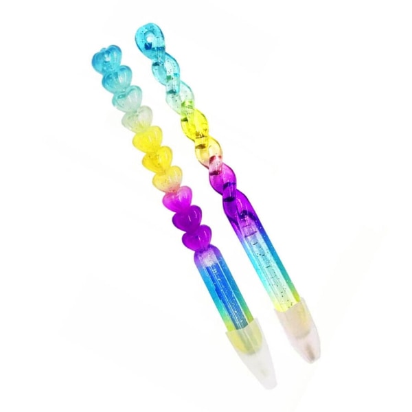 2st Nail Art Tip Dot Paint Penna Nail Rhinestone Pen