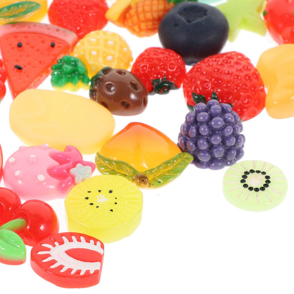 30 st - Me Charm Kawaii Miniature Sweets Clay Brevpappersdekoration