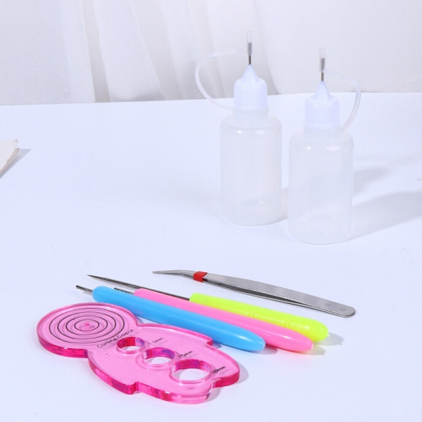 7 st Paper Quilling Tools Starter Kit DIY Accessory Manual