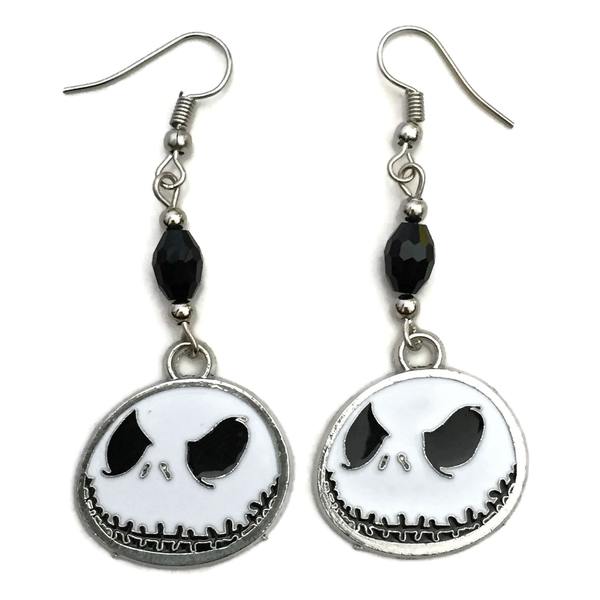 Örhängen Nightmare Before Christmas Jack Halloween Rostfri Krok multifärg