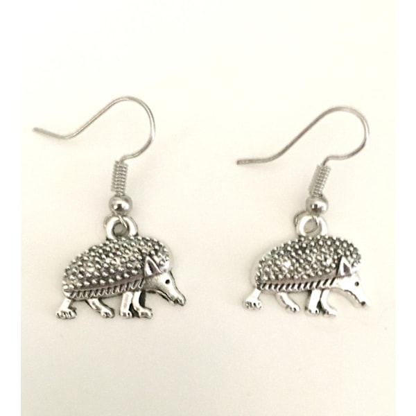 Earrings - Hedgehog Silver