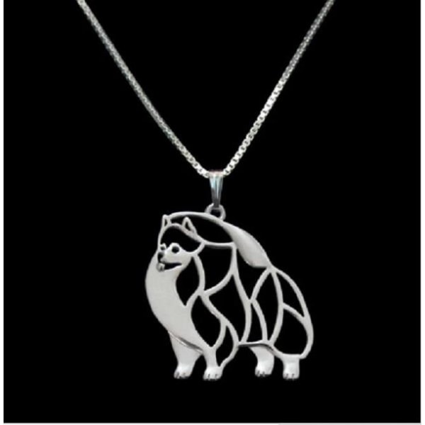 Necklace - Pomeranian Silver