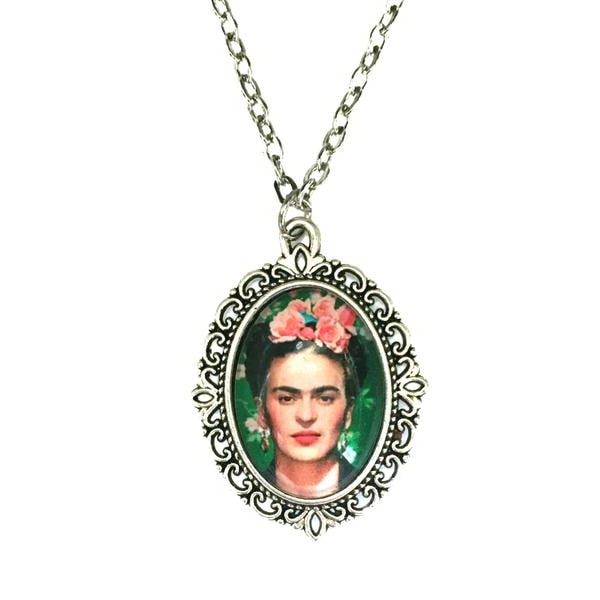 Kaulakoru - Frida Kahlo - XL - hopea Multicolor