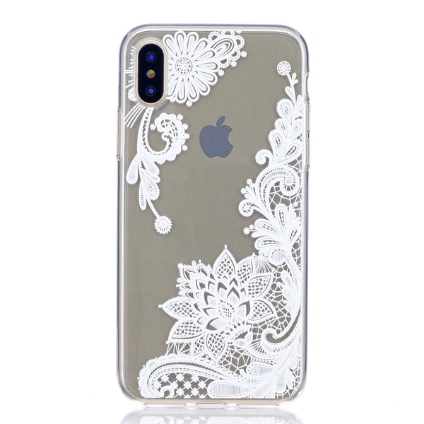 iPhone X / XS Mandala blonder Henna hvit blonder White