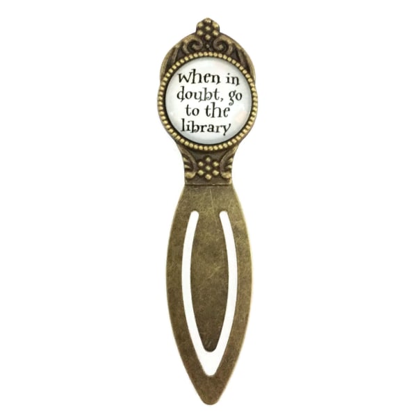 Bookmark When In Doubt ... Hermione Granger - Harry Potter Bronze