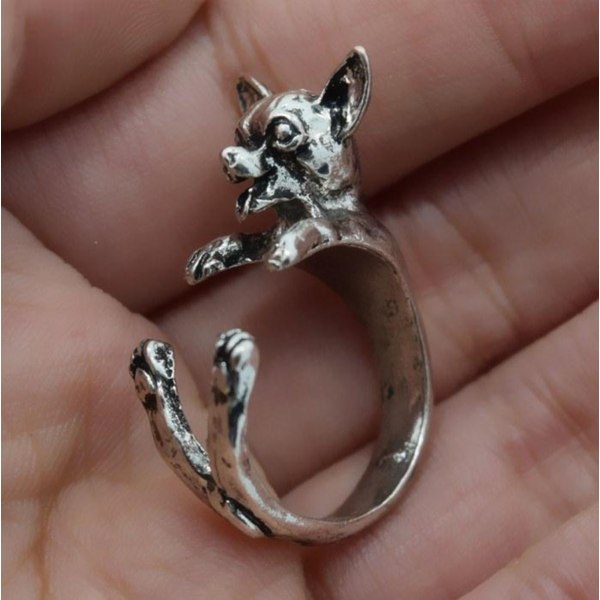 Ring - Chihuahua - Hund Silver