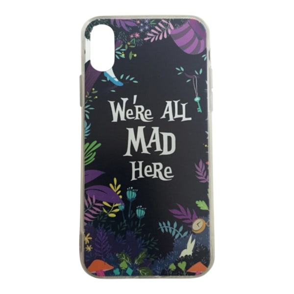 iPhone XS MAX - Vi er alle gale her - Alice i Eventyrland - Mult Multicolor
