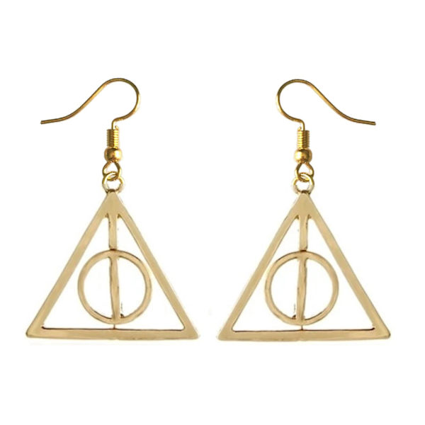 Earrings - Harry Potter - Deathly Hallows - Gold Silver