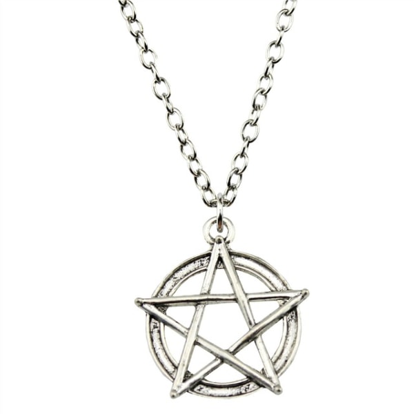 Halskjede Pentagram Wicca Pagan