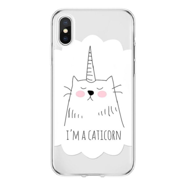 iPhone XS MAX - Caticorn - Cat - Unicorn White