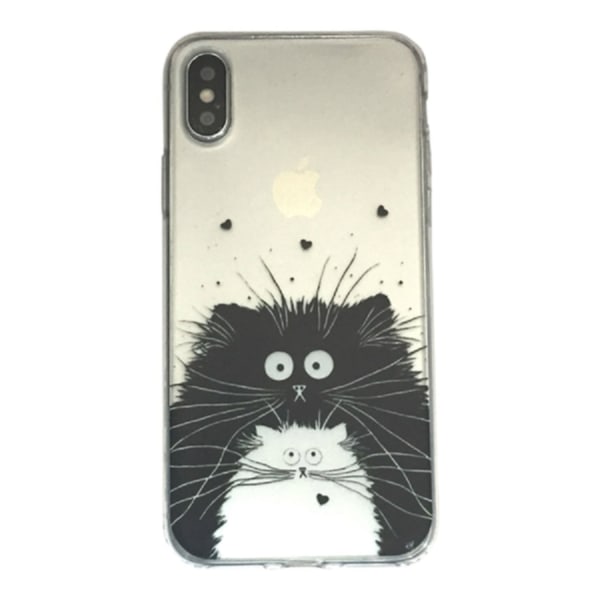 iphone XS MAX - Cat - musta/valkoinen White