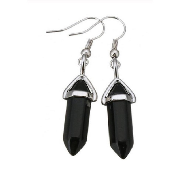 Earrings - Onyx Black
