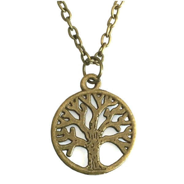 Halskæde - Livets træ - Bronze Bronze