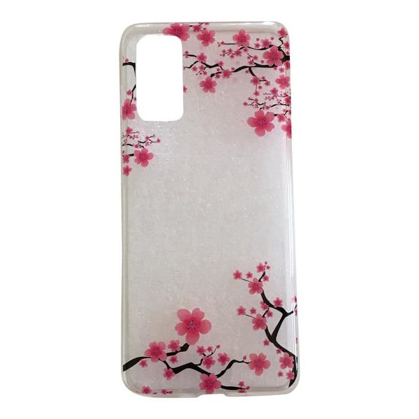 Samsung Galaxy S20 PLUS Cherry Blossom Rosa Körsbärsblommor Rosa