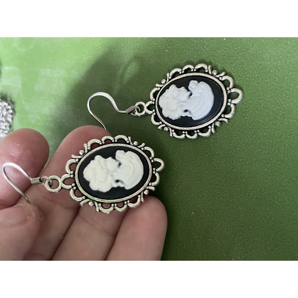 Earrings - Camé - Woman - Black Multicolor