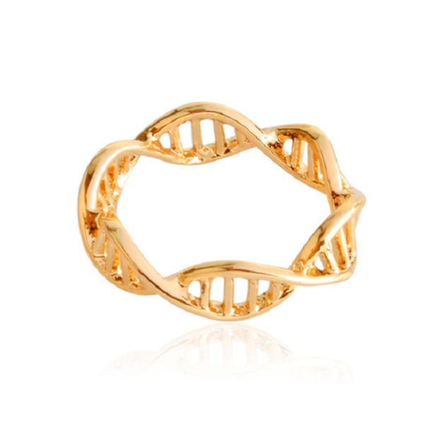 Ring - DNA - Molekyl - Gull Gold