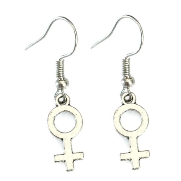 Korvakorut - Naisten symboli - Venus - Mini Silver